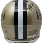 Alvin Kamara Michael Thomas Signed Saints Full Size Speed Authentic Helmet JSA