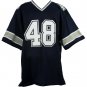 Daryl Johnston Signed Blue Custom Pro-Style Jersey BAS