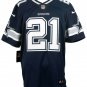 Ezekiel Elliott Signed Cowboys Blue NFL Nike Limited XL Football Jersey BAS
