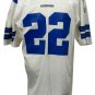 Emmitt Smith Signed Cowboys White Authentic Wilson 90's Football Jersey BAS