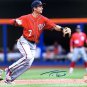 Trea Turner Signed 8x10 Washington Nationals Fielding Photo BAS