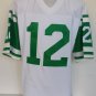 Joe Namath Signed New York Jets Mitchell & Ness White Football Jersey JSA