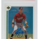Chipper Jones Signed 1991 Upper Deck #55 Atlanta Braves Slabbed Card PSA 10
