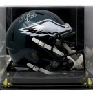Brian Dawkins Signed Eagles Full Size Speed Replica Hemet JSA w/ Acrylic Case