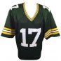 Davante Adams Signed Custom Green Football Jersey JSA ITP