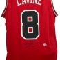 Zach LaVine Bulls Signed Fast Break Red Fanatics Basketball Jersey Fanatics
