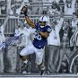 Saquon Barkley Signed 16x20 Penn State Celebration Spotlight Photo JSA