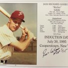 Richie Ashburn Philadelphia Phillies Signed 8x10 Photo HOF 95 Inscribed SI