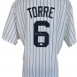 Joe Torre Signed New York Yankees Majestic Pinstripe Jersey JSA