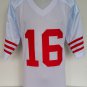 Joe Montana Signed Custom White Pro-Style Football Jersey JSA