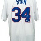 Nolan Ryan Signed Majestic Texas Rangers Cooperstown Collection Jersey JSA