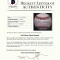 Ted Williams Signed Official AL Baseball w/ Free Ball Cube BAS A12668