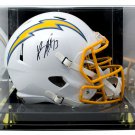Keenan Allen Signed Los Angeles Chargers Full Size Speed Rep Helmet BAS w/Case