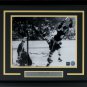 Bobby Orr Signed Framed 11x14 Boston Bruins Flying Goal Photo GNR