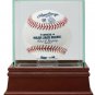 Mike Trout Signed Los Angeles Angels MLB Baseball w/ Glass Display Case MLB