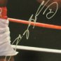 Sugar Ray Leonard Signed 16x20 vs Tommy Hearns Boxing Photo BAS
