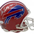 Andre Reed Signed Buffalo Bills Mini Helmet HOF 14 Inscription JSA ITP