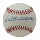 Ted Williams Signed Official American League Baseball BAS A64236