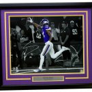 Stefon Diggs Signed Framed 16x20 Vikings Miracle Photo Sports Integrity