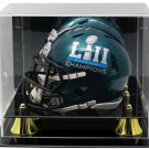 Jay Ajayi Signed Eagles Super Bowl 52 Champions Mini Helmet JSA w/ Acylic Case