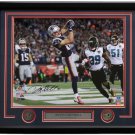 Danny Amendola Signed Framed 16x20 NE Patriots AFC Championship TD Photo PSA