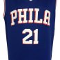 Joel Embiid Signed Philadelphia 76ers Blue Nike Replica Large Jersey Fanatics