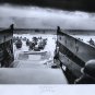 World War II D-Day Limited Edition Framed 23x28 Hulton Archive Giclee