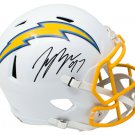 Joey Bosa Signed Los Angeles Chargers Full Size Speed Replica Helmet BAS
