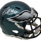Brandon Graham Signed Philadelphia Eagles Mini Speed Replica Helmet JSA