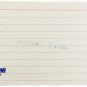Sandy Koufax Brooklyn Dodgers Signed 3x5 Index Card PSA D25961