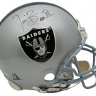 Tim Brown Signed Oakland Raiders Full Size Authentic Proline Helmet BAS