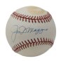 Joe DiMaggio NY Yankees Signed Official American League Baseball BAS A642340
