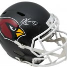 Kyler Murray Signed Cardinals Full Size Speed Matte Black Replica Helmet BAS