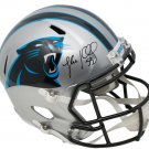 Luke Kuechly Signed Carolina Panthers Full Size Speed Replica Helmet BAS