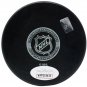 Reggie Leach Signed Philadelphia Flyers Logo Puck 75 SC Champs Inscribed JSA
