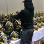 Davante Adams Signed Packers Riddell Full Size CHROME Replica Helmet JSA ITP