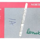 Derrick Thomas Kansas City Chiefs Signed Northwest Frequent Flyer Packet SI