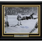 Bobby Orr Signed Framed Boston Bruins 16x20 Flying Goal Photo GNR Authentication