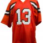 Odell Beckham Jr Signed Orange Custom Pro-Style Football Jersey JSA