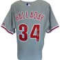 Roy Halladay Signed Philadelphia Phillies Authentic Gray Majestic Jersey BAS