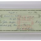 Jackie Robinson Brooklyn Dodgers Signed Check to Senator John Griffin PSA/DNA