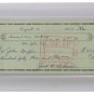Jackie Robinson Brooklyn Dodgers Signed Check to Senator John Griffin PSA/DNA