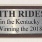 Mike Smith Framed 16x20 Justify 2018 Kentucky Derby Victory Photo