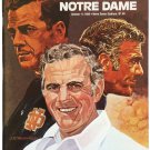 Notre Dame vs Miami Original October 11 1980 Official Game Program