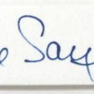 Gale Sayers Chicago Bears Signed/Autographed White Cut SI Authenticated