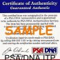 Michael Irvin Dallas Cowboys Signed Wilson Duke Football PSA