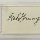 Red Grange Chicago Bears Signed Cut Black Ink PSA 83586436