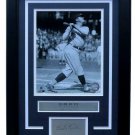 Babe Ruth Framed 8x10 Swing Photo Yankees Photo w/ Laser Engraved Signature