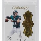Carson Wentz Signed 2016 Panini Flawless Eagles Football Card Slabbed PSA/DNA 9
