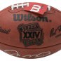 Joe Montana Signed San Francisco 49ers Authentic Super Bowl XXIV Football JSA